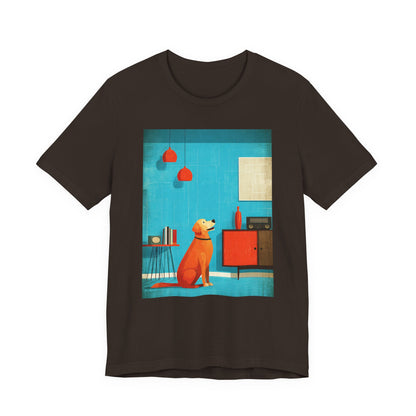 Golden Retriever "Mid-Century Doggo" T-shirt