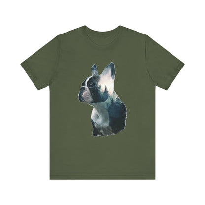 French Bulldog "Forest Minded" T-shirt