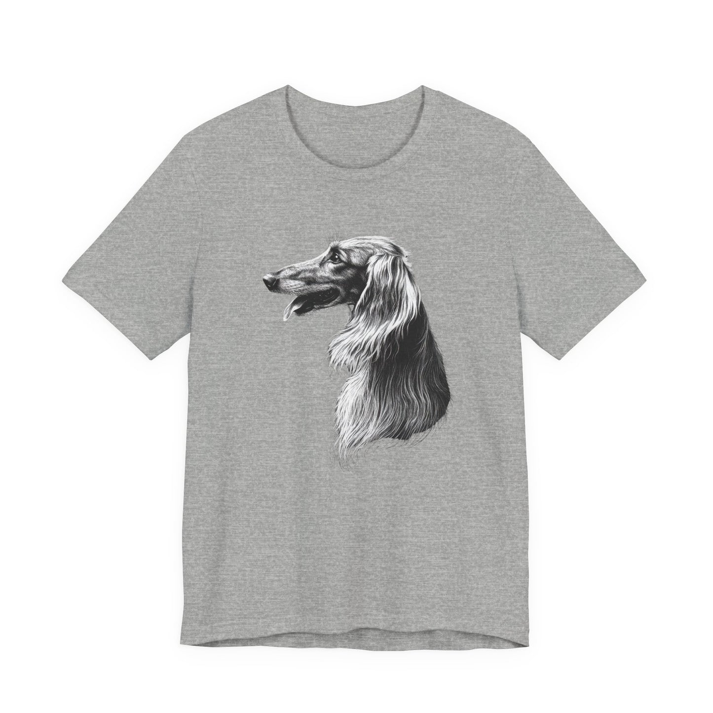 Afghan Hound "Noir & Blanc" T-shirt