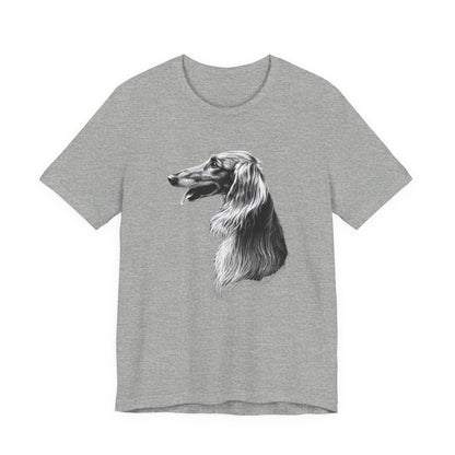 Afghan Hound "Noir & Blanc" T-shirt