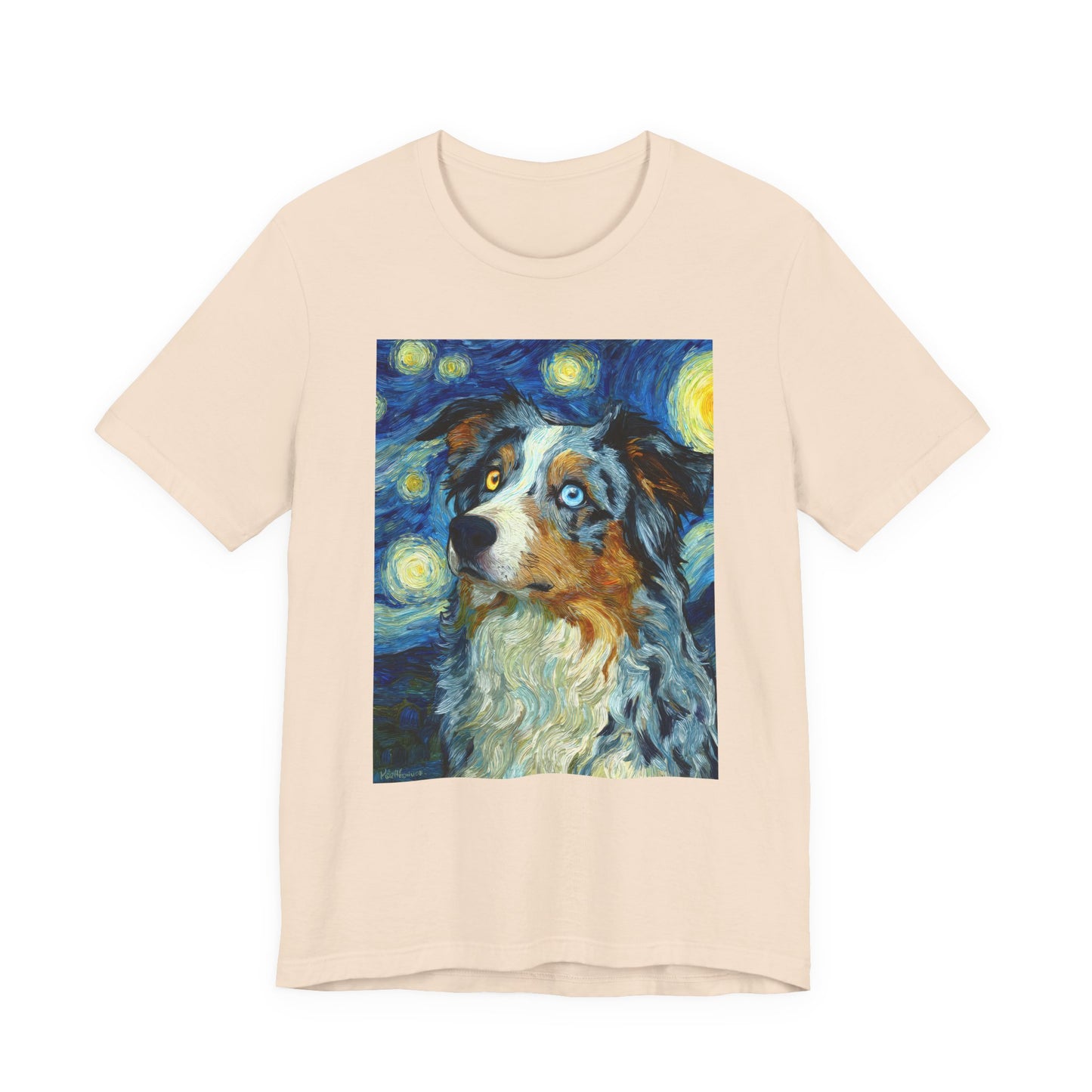 Australian Shepherd "Starry Night" T-shirt