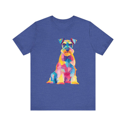 Giant Schnauzer "Colorful Canine" T-shirt