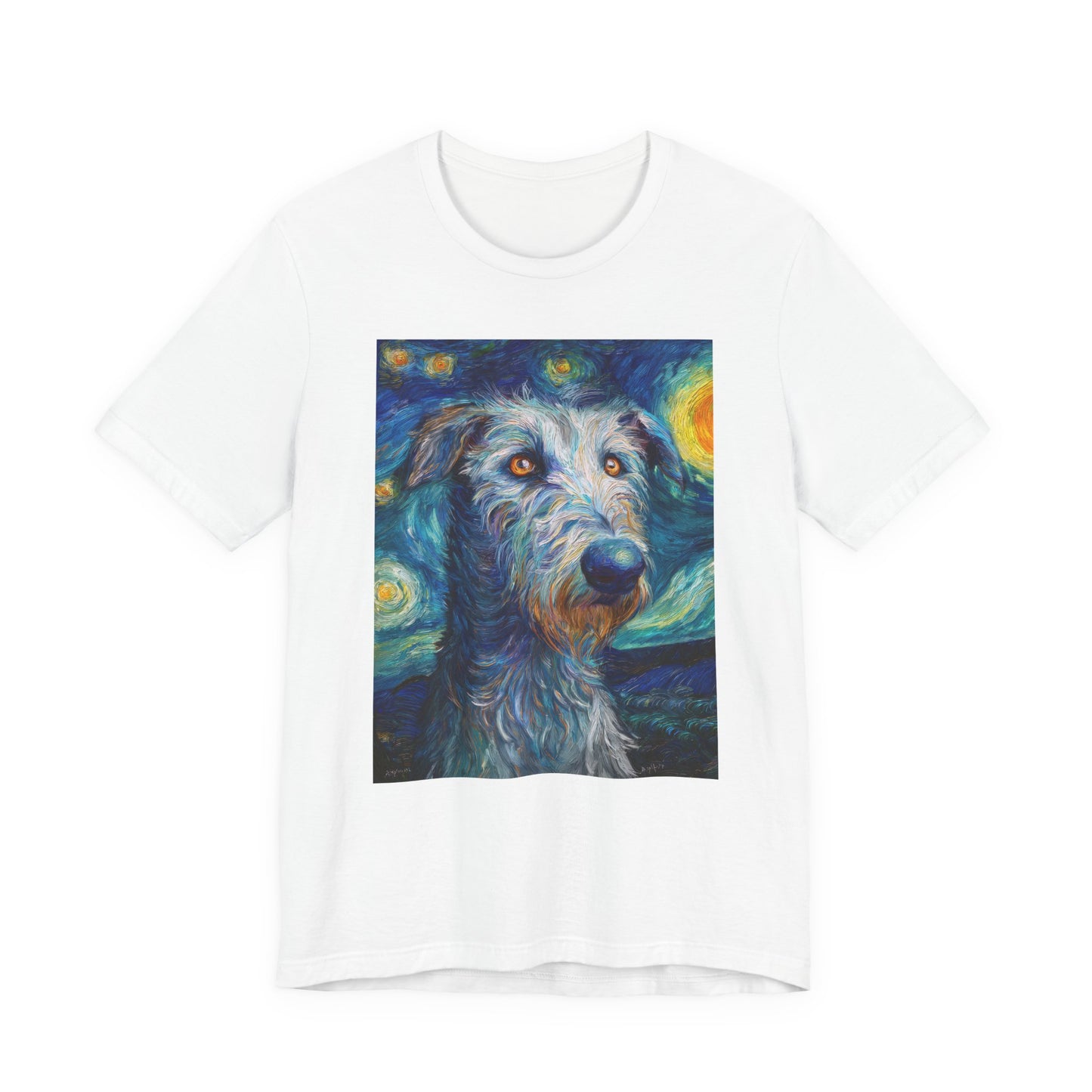 Irish Wolfhound "Starry Night" T-shirt