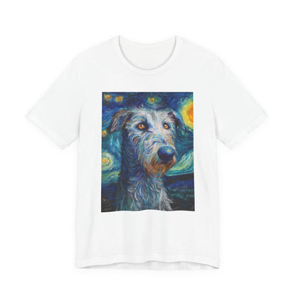 Irish Wolfhound "Starry Night" T-shirt