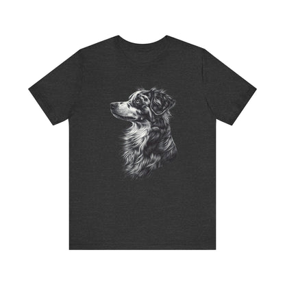 Australian Shepherd "Noir & Blanc" T-shirt
