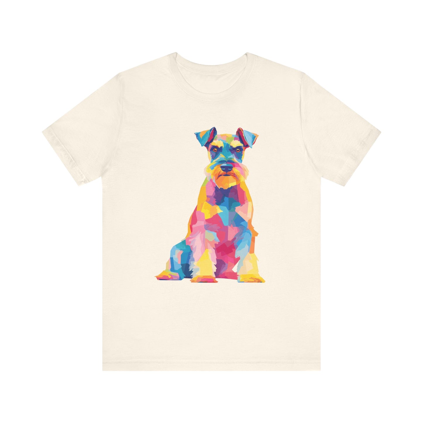 Giant Schnauzer "Colorful Canine" T-shirt