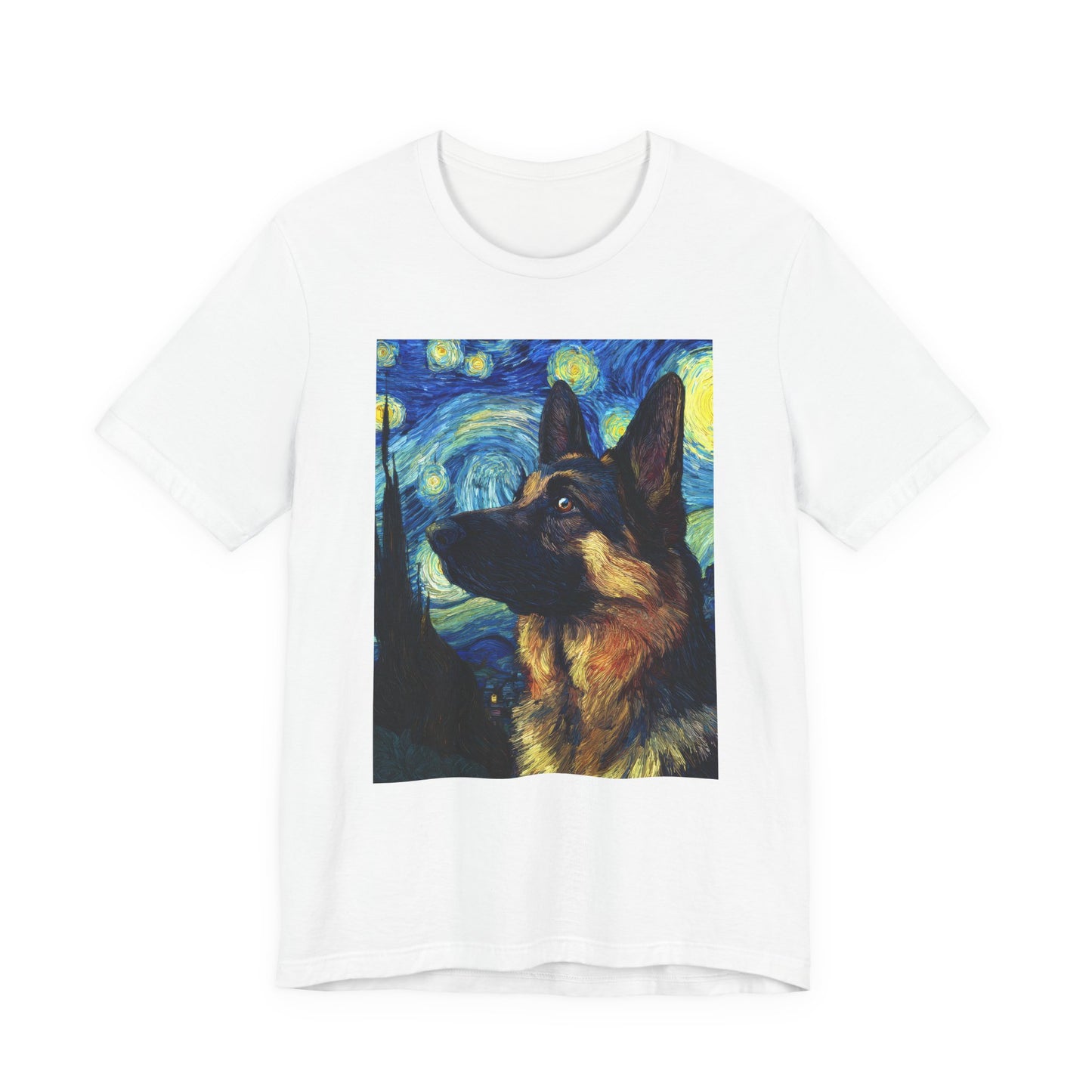 German Shepherd "Starry Night" T-shirt