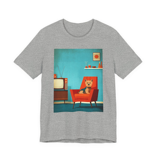 Yorkshire Terrier "Mid-Century Doggo" T-shirt