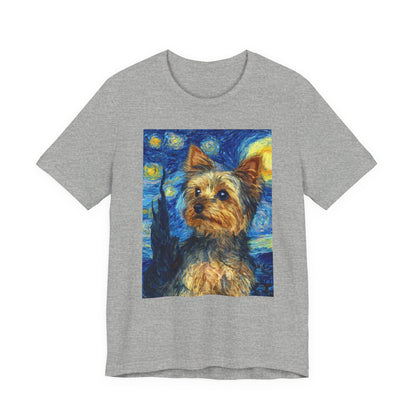 Yorkshire Terrier "Starry Night" T-shirt