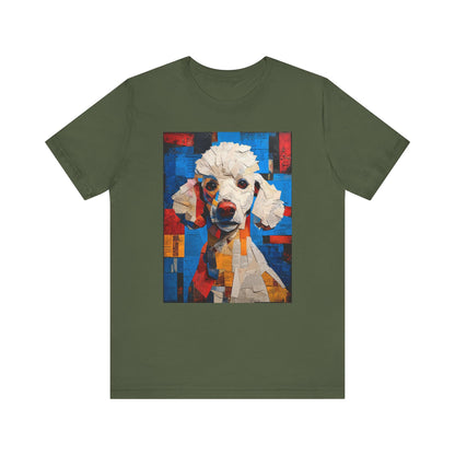 French Poodle "Mosaic Mutt" T-shirt