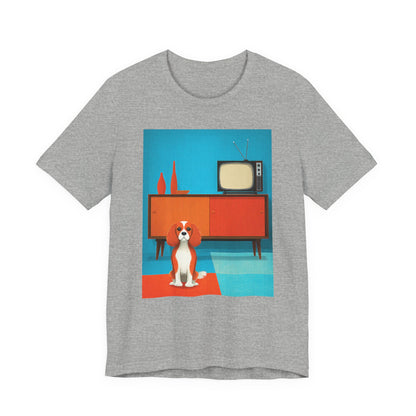 Cavalier King Charles Spaniel "Mid-Century Doggo" T-shirt
