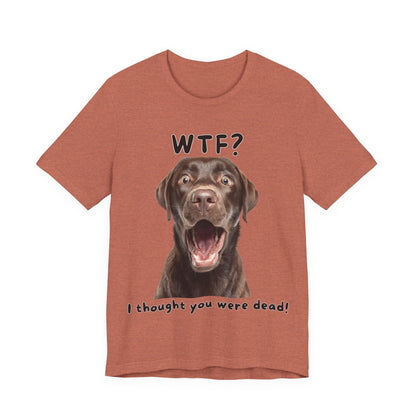 Labrador Retriever "WTF?" T-shirt