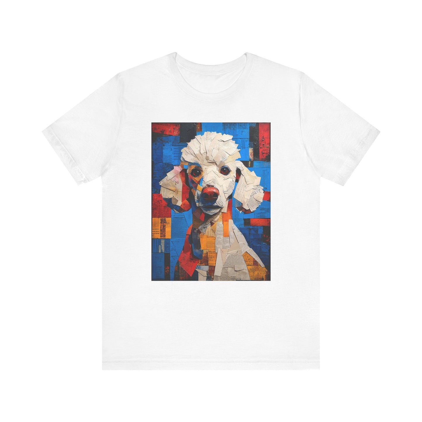 French Poodle "Mosaic Mutt" T-shirt