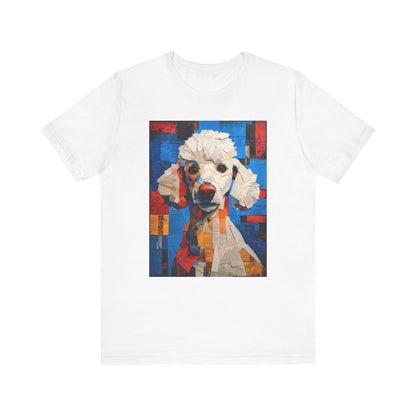 French Poodle "Mosaic Mutt" T-shirt