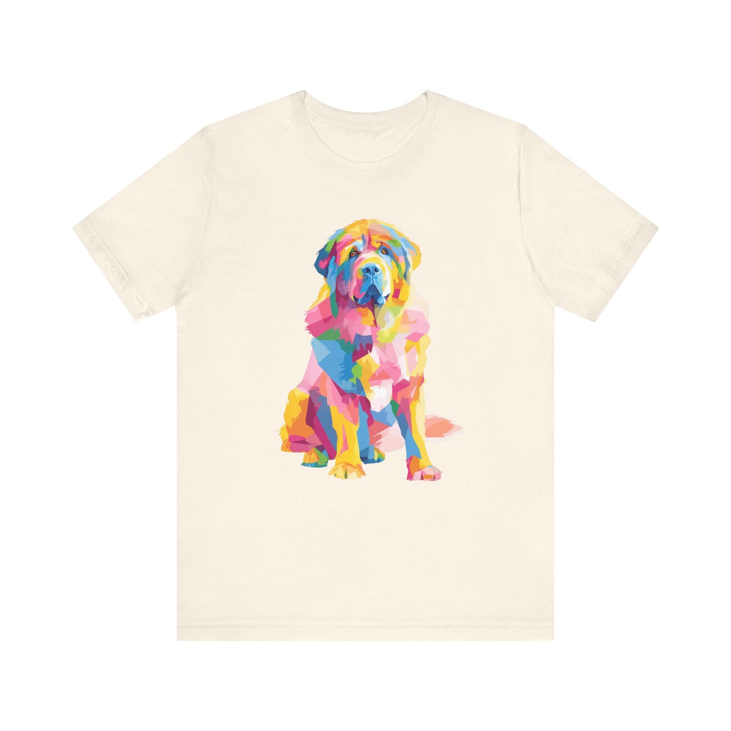 Tibetan Mastiff "Colorful Canine" T-shirt