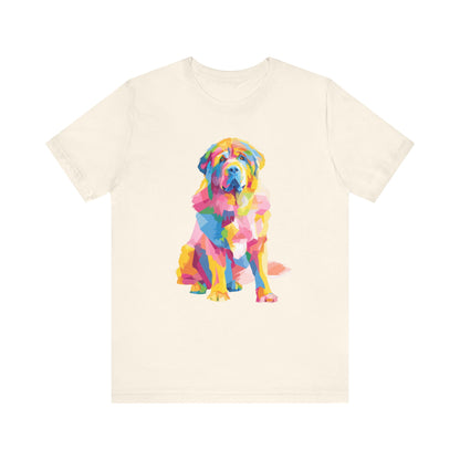 Tibetan Mastiff "Colorful Canine" T-shirt