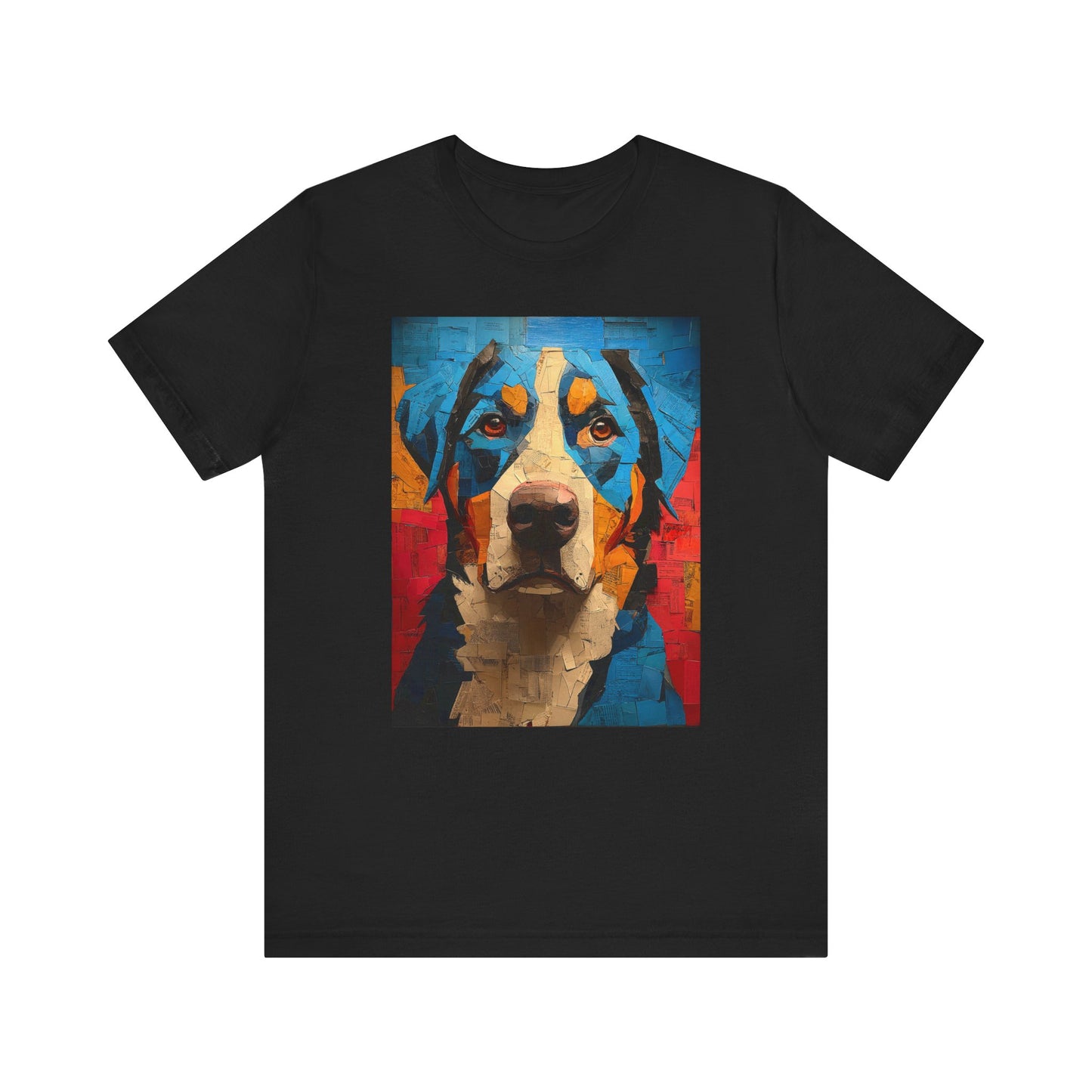Bernese Mountain Dog "Mosaic Mutt" T-shirt