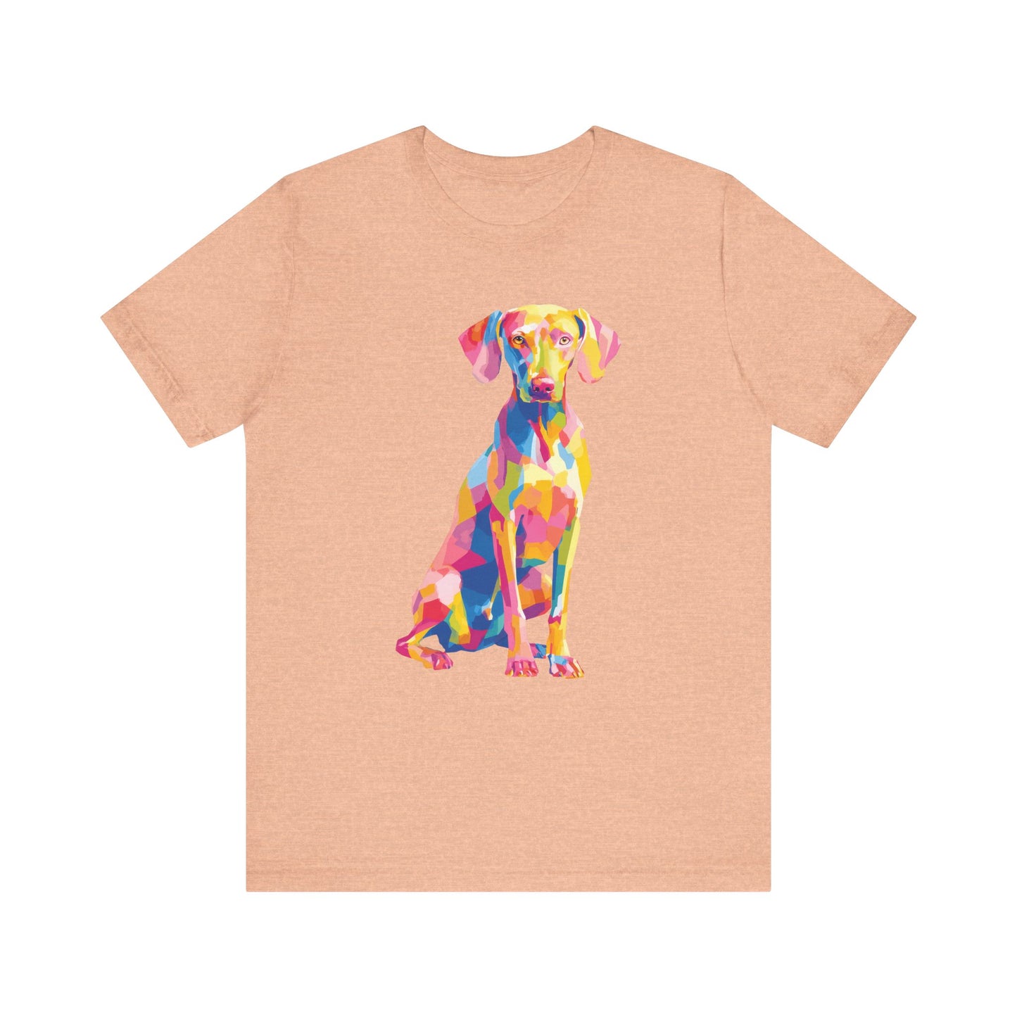 Weinmaraner "Colorful Canine" T-shirt