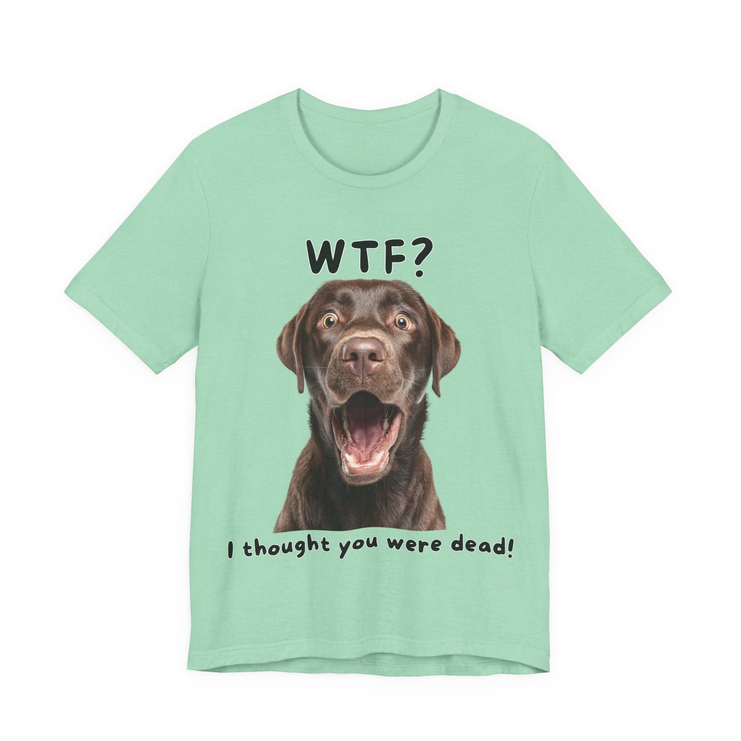 Labrador Retriever "WTF?" T-shirt