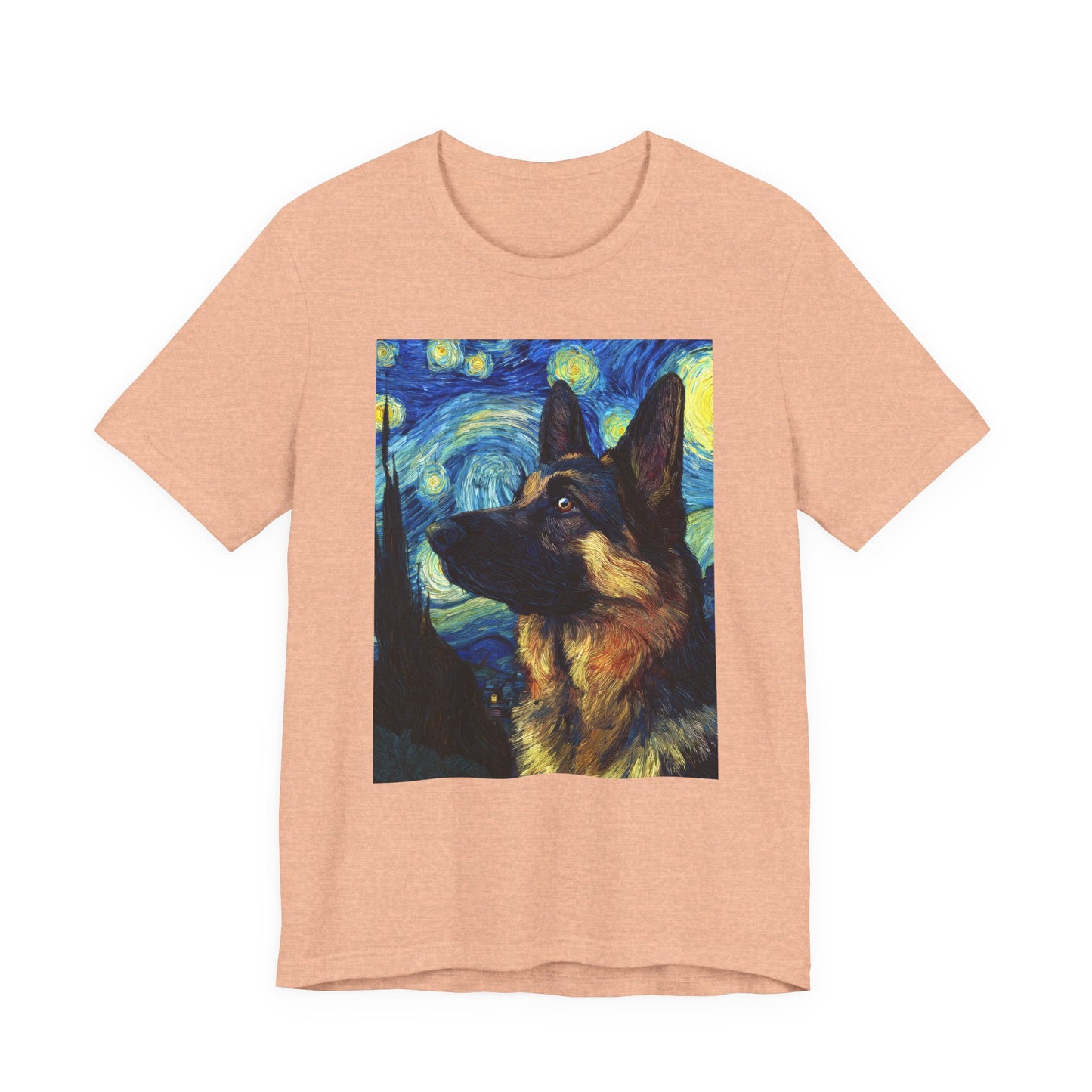 German Shepherd "Starry Night" T-shirt