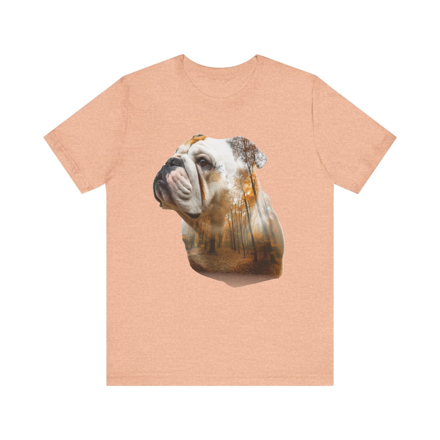 English Bulldog "Forest Minded" T-shirt
