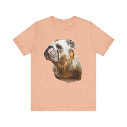 English Bulldog "Forest Minded" T-shirt